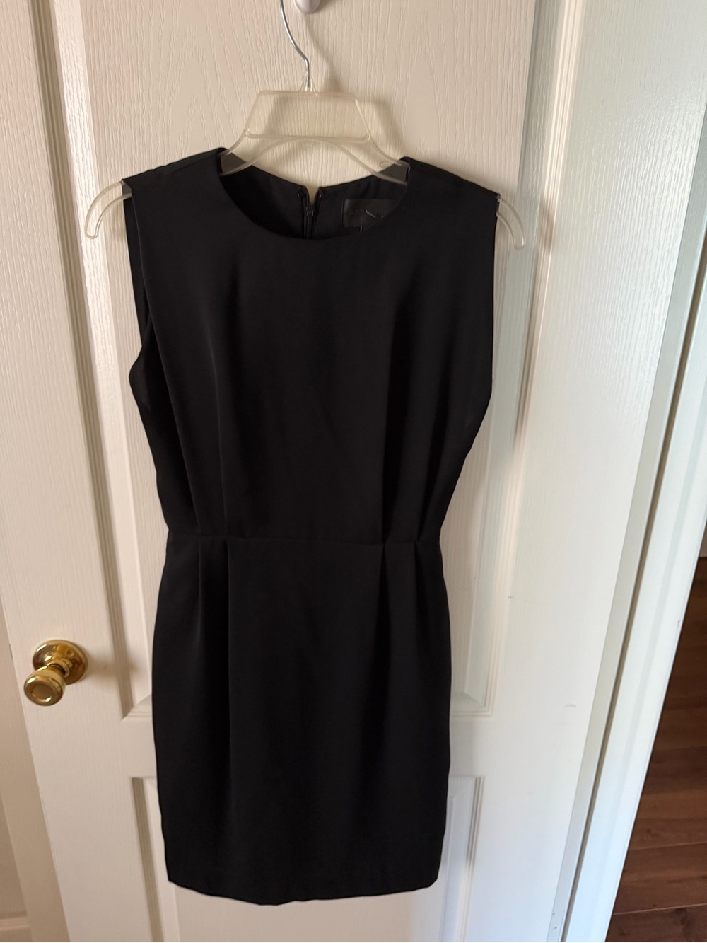 Black Label Black Sleeveless Sheath Dress Size S